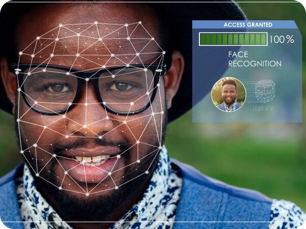Visualization of facial recognition graphing in FTx Identity app