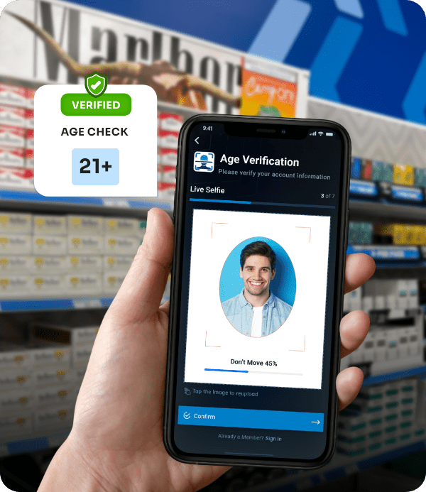Age Verification Software for Tobacco and Cigar shops